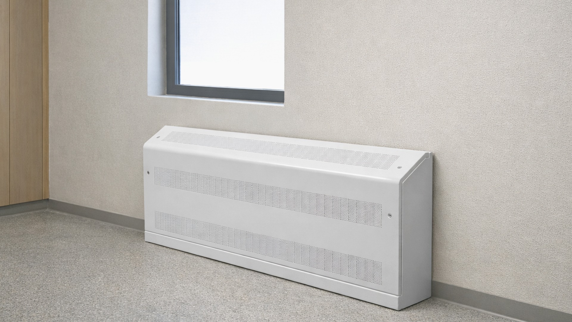 Coverad Eazi-Access Secure+ anti-ligature radiator cover