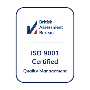 ISO 9001 certified quality management